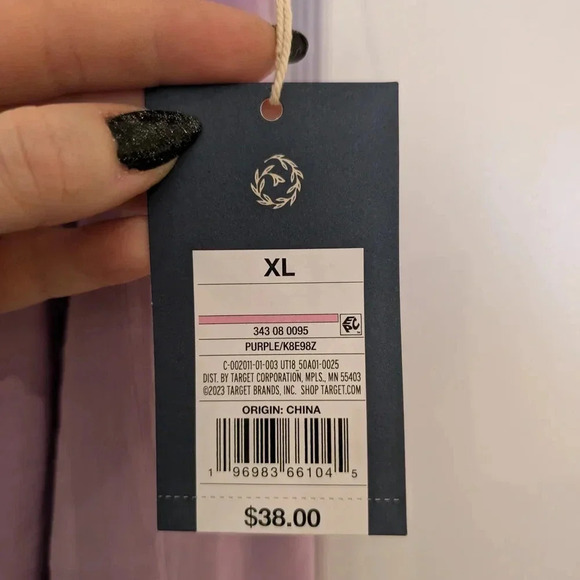 Lavender Dress Universal Threas Bnwt Size Xl - Picture 7 of 9